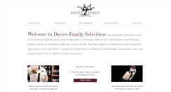 Desktop Screenshot of daviesfamilyselections.com